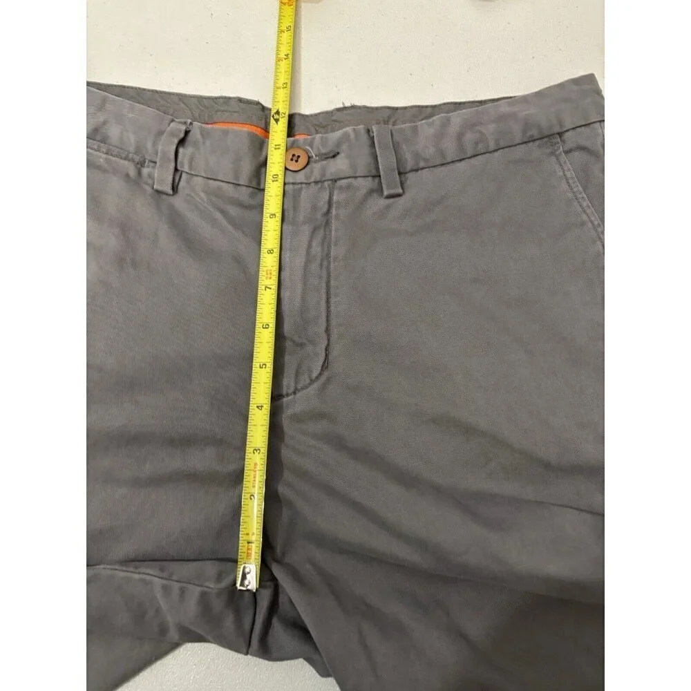 Tommy Bahama Preppy Chino Shorts Gray Men 34 Classic Fit